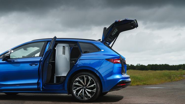 SKODA ENYAQ ELECTRIC 220kW 82kWh 85x Sportline Cargo 4x4 Auto [NVD]