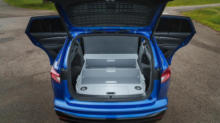 SKODA ENYAQ ELECTRIC 220kW 82kWh 85x Sportline Cargo 4x4 Auto [NVD]