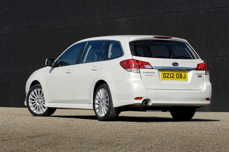 Miniature HI-STORY 1:43 Subaru Legacy Lancaster 6 Station Wagon 2001 - Blanche