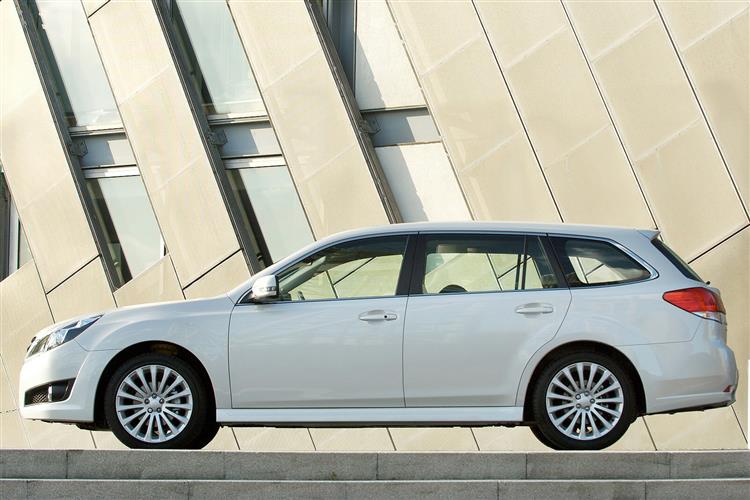 Hi Story 1/43 SUBARU LEGACY Lancaster 6 (2001) Premium White